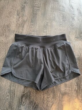 Reebok Women's Black Athletic Running Shorts